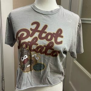 Hot potato cropped t-shirt